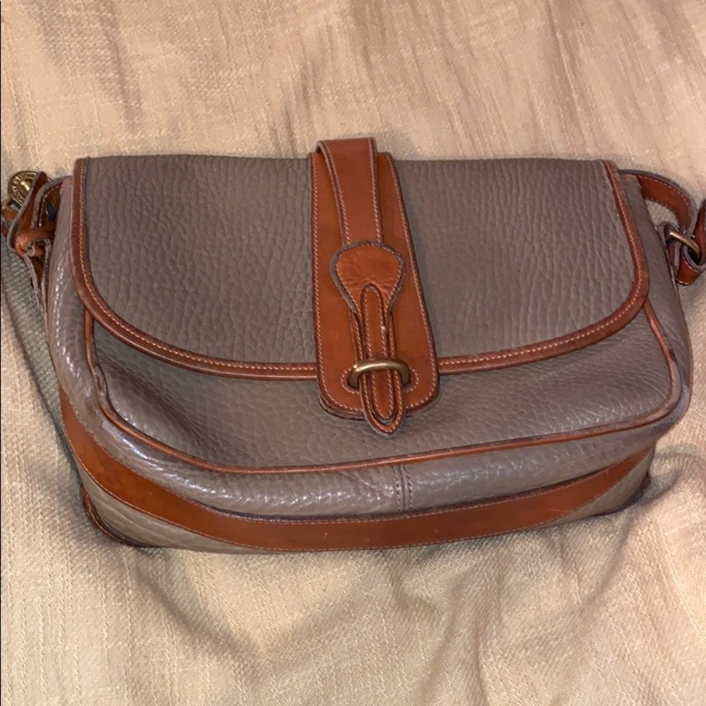 Vintage Dooney & Bourke Tan Crossbody